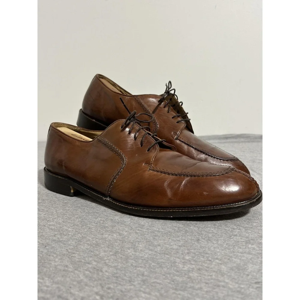Vito Rufolo Shoes Mens Size 13 Italian Leather Derby Dress Made in Italy Formal